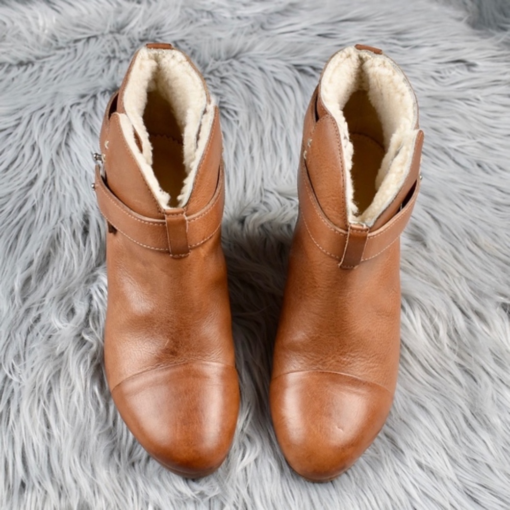 rag & bone Tan Ankle Boots